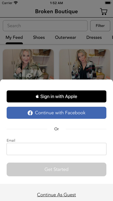 Emulate iPhone app Broken Boutique using MyAndroid Emulate iPhone app Broken Boutique using MyAndroid