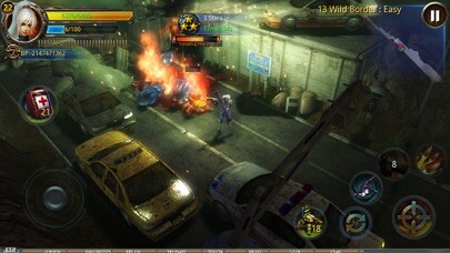 Emulate iPhone app Broken Dawn II using MyAndroid
