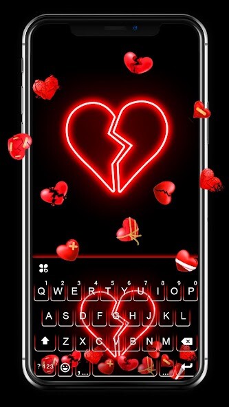 Run android online APK Broken Hearts Gravity Keyboard from MyAndroid or emulate Broken Hearts Gravity Keyboard using MyAndroid