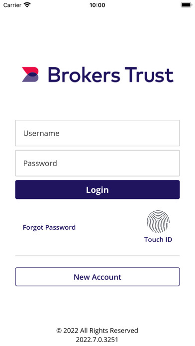 Emulate iPhone app Brokers Trust Insurance (BTIG) using MyAndroid