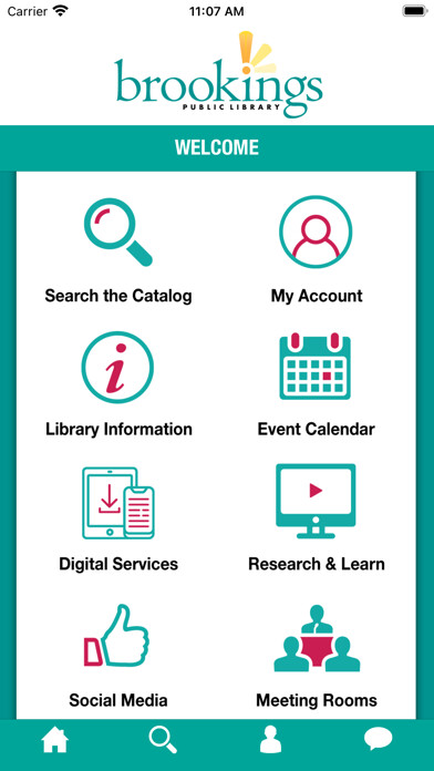 Emulate iPhone app Brookings Public Library (SD) using MyAndroid Emulate iPhone app Brookings Public Library (SD) using MyAndroid