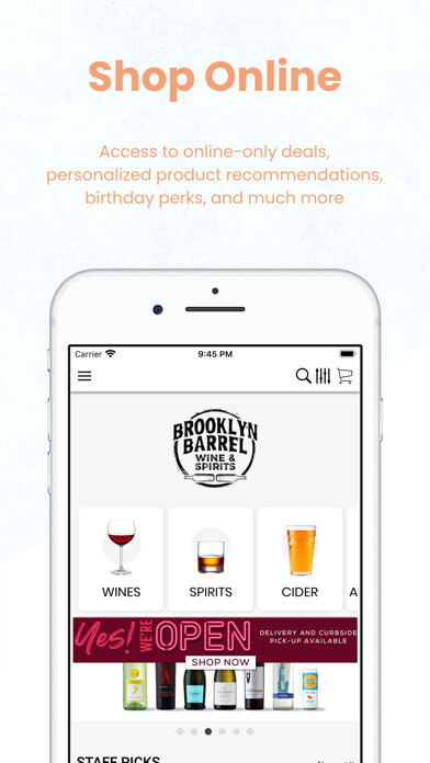 Emulate iPhone app Brooklyn Barrel using MyAndroid Emulate iPhone app Brooklyn Barrel using MyAndroid
