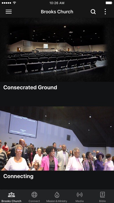 Emulate iPhone app Brooks Church using MyAndroid Emulate iPhone app Brooks Church using MyAndroid