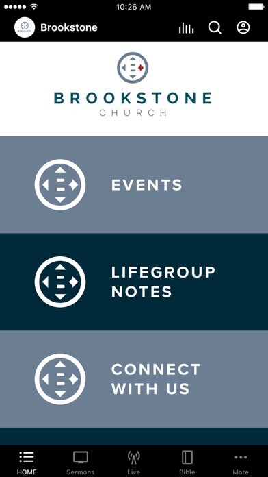 Emulate iPhone app Brookstone Baptist Church using MyAndroid Emulate iPhone app Brookstone Baptist Church using MyAndroid