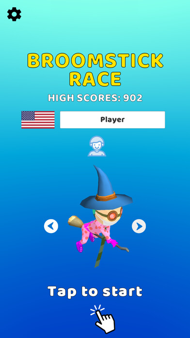 Emulate iPhone app Broomstick Race using MyAndroid Emulate iPhone app Broomstick Race using MyAndroid
