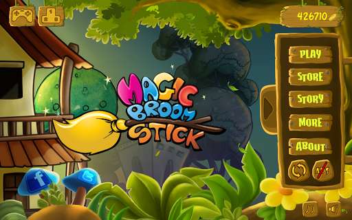 Emulate Android APK Broom Stick Run