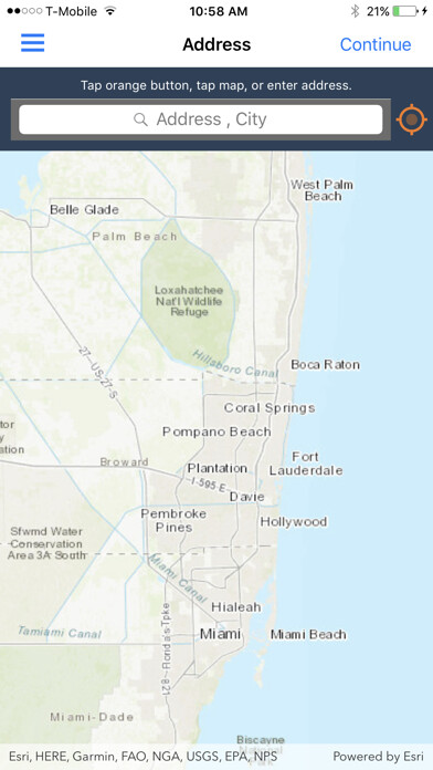 Emulate iPhone app Broward Home Damage Assessment using MyAndroid Emulate iPhone app Broward Home Damage Assessment using MyAndroid