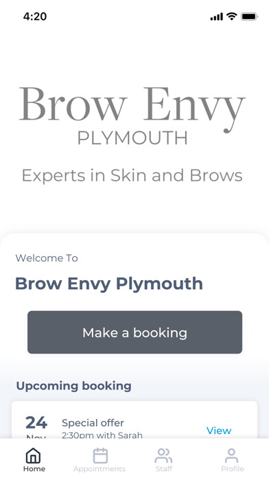 Run android online APK Brow Envy Plymouth from MyAndroid or emulate Brow Envy Plymouth using MyAndroid
