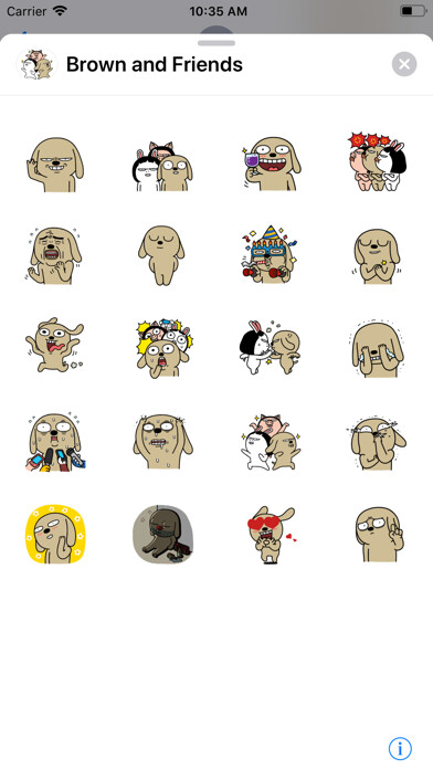 Emulate iPhone app Brown and Friends using MyAndroid Emulate iPhone app Brown and Friends using MyAndroid