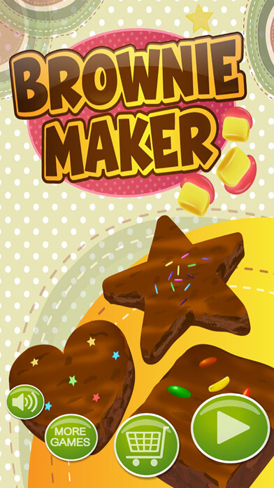 Emulate iPhone app Brownie Maker - Kids Food & Cooking Salon Games using MyAndroid
