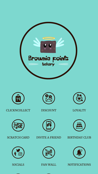 Emulate iPhone app Brownie Points Bakery using MyAndroid Emulate iPhone app Brownie Points Bakery using MyAndroid