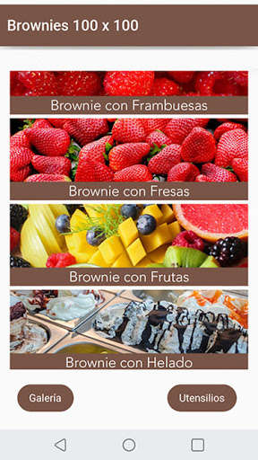 Run android online APK Brownies 100 x 100 - Recetas de Brownies from MyAndroid or emulate Brownies 100 x 100 - Recetas de Brownies using MyAndroid Run android online APK Brownies 100 x 100 - Recetas de Brownies from MyAndroid or emulate Brownies 100 x 100 - Recetas de Brownies using MyAndroid