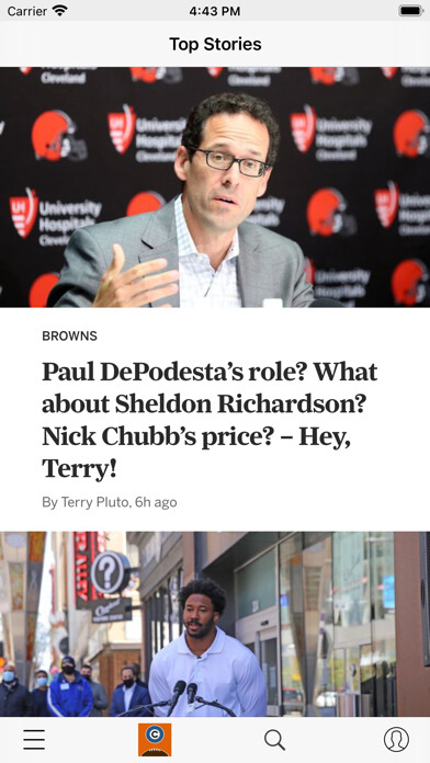Emulate iPhone app Browns News using MyAndroid Emulate iPhone app Browns News using MyAndroid