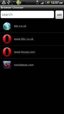 Emulate Android APK Browser Chooser Emulate Android APK Browser Chooser