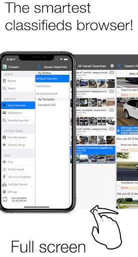 Emulate Android APK browser for craigslist