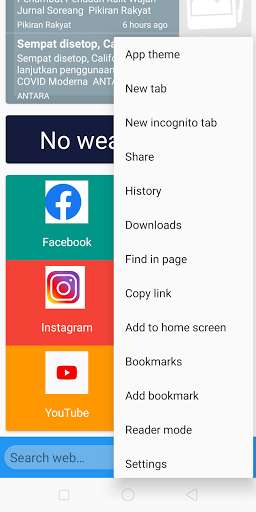 Run android online APK BrowserLy from MyAndroid or emulate BrowserLy using MyAndroid