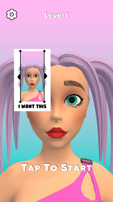 Emulate iPhone app Brow Stylist using MyAndroid