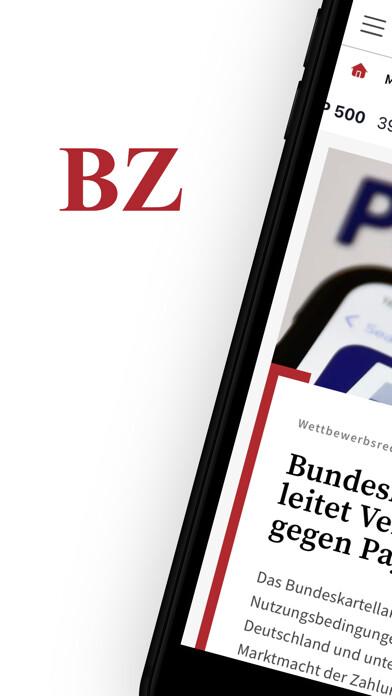 Emulate iPhone app Börsen-Zeitung Kiosk using MyAndroid