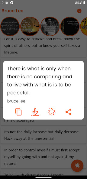 Run android online APK Bruce Lee Quotes and Sayings from MyAndroid or emulate Bruce Lee Quotes and Sayings using MyAndroid