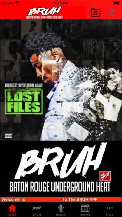 Emulate iPhone app B.R.U.H using MyAndroid