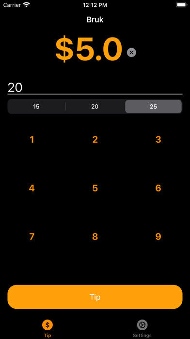 Emulate iPhone app Bruk - Tip Calculator using MyAndroid Emulate iPhone app Bruk - Tip Calculator using MyAndroid