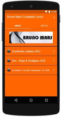 Emulate Android APK Bruno Mars Complete Lyrics Emulate Android APK Bruno Mars Complete Lyrics