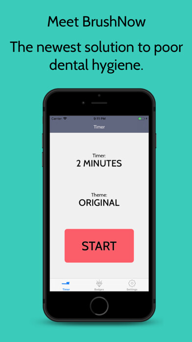 Emulate iPhone app BrushNow - Toothbrush Timer using MyAndroid Emulate iPhone app BrushNow - Toothbrush Timer using MyAndroid