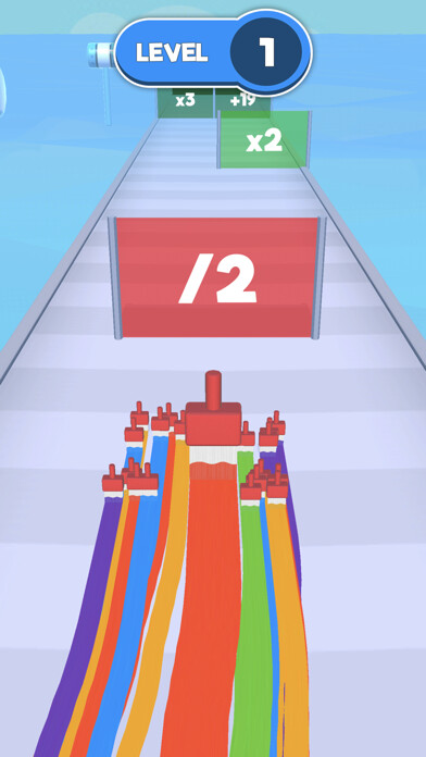 Emulate iPhone app Brush Runner using MyAndroid