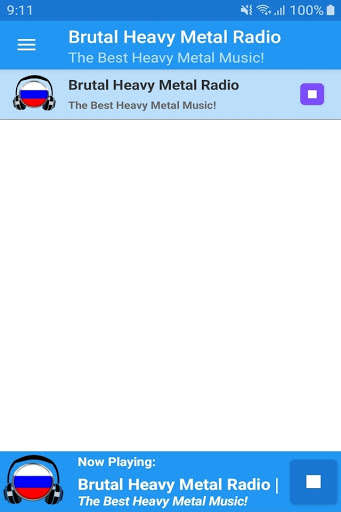 Run android online APK Brutal Heavy Metal Radio App from MyAndroid or emulate Brutal Heavy Metal Radio App using MyAndroid