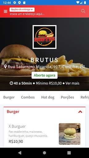 Run android online APK Brutus Lanches from MyAndroid or emulate Brutus Lanches using MyAndroid
