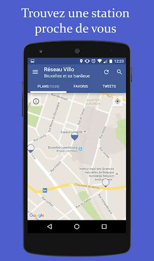 Run android online APK Bruxelles Villo (bikes) from MyAndroid or emulate Bruxelles Villo (bikes) using MyAndroid