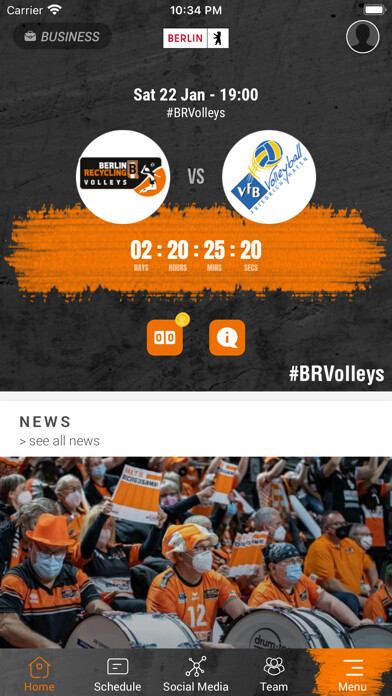 Emulate iPhone app BR Volleys using MyAndroid Emulate iPhone app BR Volleys using MyAndroid