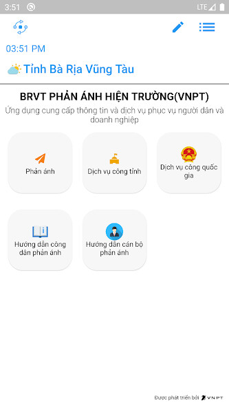 Run android online APK BRVT PHẢN ÁNH HIỆN TRƯỜNG(VNPT from MyAndroid or emulate BRVT PHẢN ÁNH HIỆN TRƯỜNG(VNPT using MyAndroid