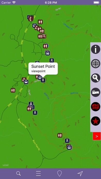 Emulate iPhone app Bryce Canyon National Park GPS using MyAndroid Emulate iPhone app Bryce Canyon National Park GPS using MyAndroid