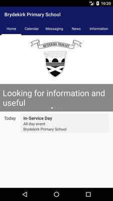 Emulate Android APK Brydekirk Primary School