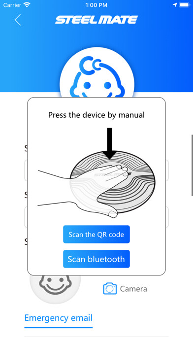 Emulate iPhone app BSA-Baby Seat Alarm using MyAndroid