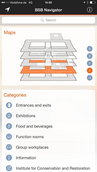 Emulate iPhone app BSB Navigator using MyAndroid