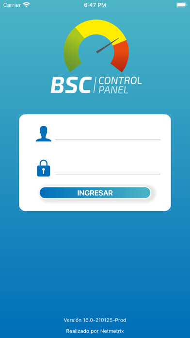 Emulate iPhone app Bsc NetMetrix using MyAndroid Emulate iPhone app Bsc NetMetrix using MyAndroid