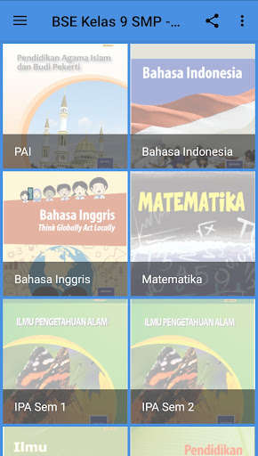 Run android online APK BSE Kelas 9 SMP - Buku Siswa from MyAndroid or emulate BSE Kelas 9 SMP - Buku Siswa using MyAndroid