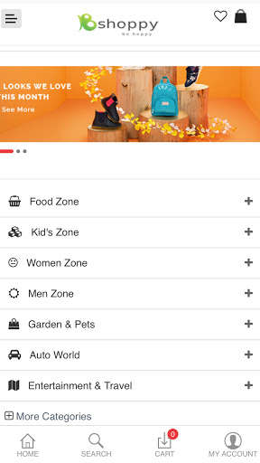 Run android online APK Bshoppy from MyAndroid or emulate Bshoppy using MyAndroid