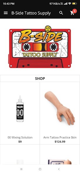 Run android online APK B-Side Tattoo Supply from MyAndroid or emulate B-Side Tattoo Supply using MyAndroid