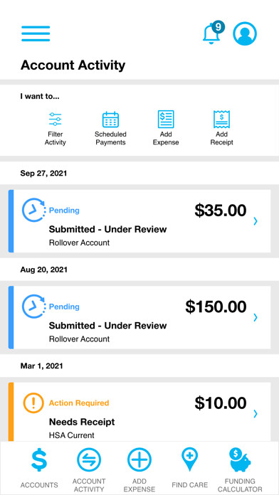 Emulate iPhone app BSNENY Flex Benefits using MyAndroid