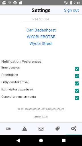 Emulate Android APK BSS911 Eye of Africa