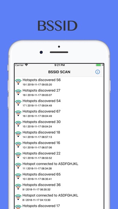 Emulate iPhone app BSSID SCAN using MyAndroid Emulate iPhone app BSSID SCAN using MyAndroid