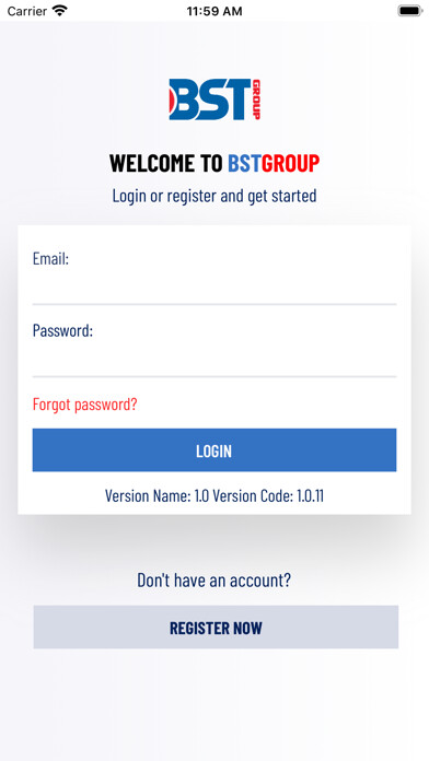Emulate iPhone app BST Group using MyAndroid