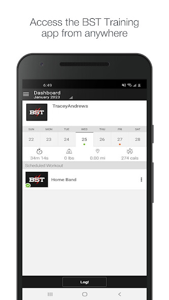Run android online APK BST Training from MyAndroid or emulate BST Training using MyAndroid