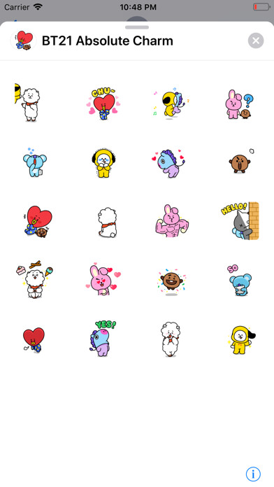 Emulate iPhone app BT21 Absolute Charm using MyAndroid Emulate iPhone app BT21 Absolute Charm using MyAndroid