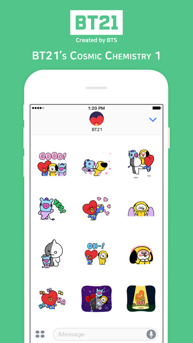 Emulate iPhone app BT21’s Cosmic Chemistry 1 using MyAndroid Emulate iPhone app BT21’s Cosmic Chemistry 1 using MyAndroid