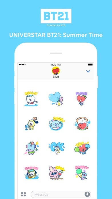 Emulate iPhone app BT21: Summer Time using MyAndroid Emulate iPhone app BT21: Summer Time using MyAndroid