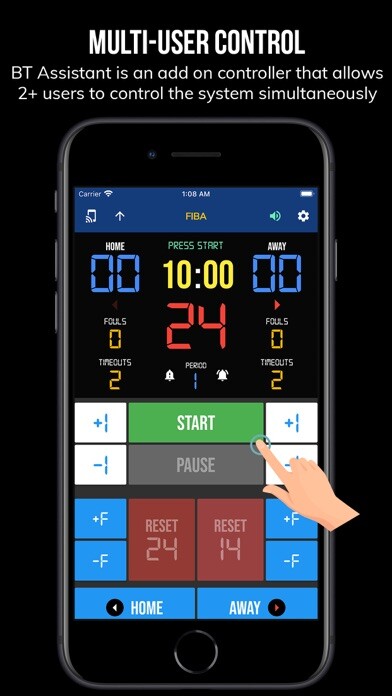 Emulate iPhone app BT Basketball Assistant using MyAndroid Emulate iPhone app BT Basketball Assistant using MyAndroid